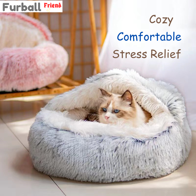 Furball Friends - Cozy Warm All Season Cat Bed